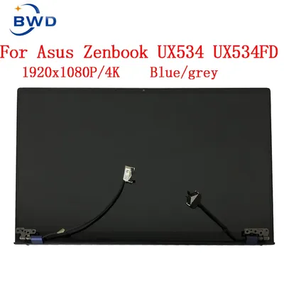 15.6''original display FHD UHD FOR ASUS ZenBook 15 UX534 UX534FD UX534F LCD screen assembly upper