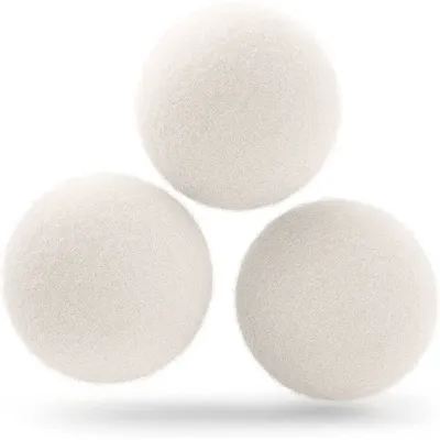 Wool Dryer Balls 7CM Premium Natural Fabric Softener Wool Balls Replaces Dryer Sheets Laundry Balls