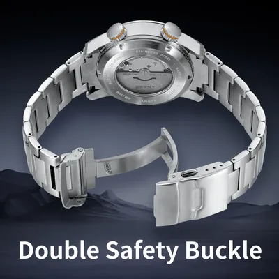 BERNY Watch Stainless steel strap for AM339MS/AM139MS replace