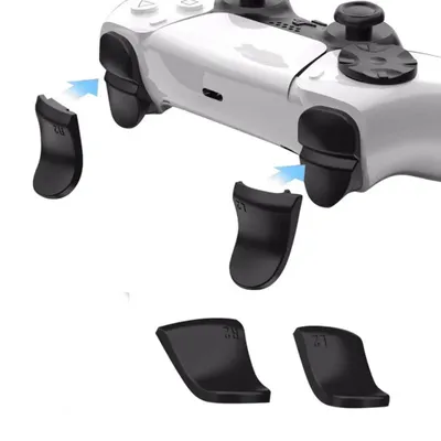 R2 L2 Dual Trigger Extender Key Enhancement lengthened Button Part for Sony DualSense 5 PS5