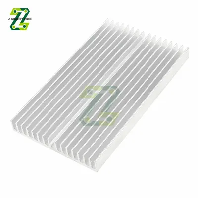 100x60x10mm Aluminum Heatsink Radiator for Chip LED Electronic Computer Component Heat Dissipation