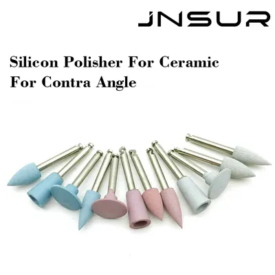 Composite Dental Silicone Polisher Ceramic Porcelain Teeth Polishing Tool For Low-Speed Handpiece Contra Angle/Right Angle