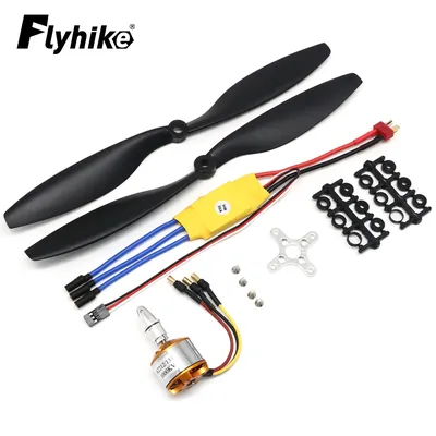 A2212 1000KV 2200 Brushless Outrunner Motor +SimonK 30A ESC+1045 Propeller(1 pair) Quad-Rotor Set