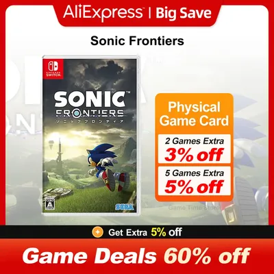 Sonic Frontiers Nintendo Switch Game Deals 100% Official Physical Game Card Action Genre for Switch