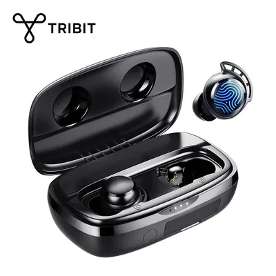 Tribit FlyBuds 3 TWS Bluetooth Earphones IPX8 Waterproof 100 Hours Playtime Wilreless Headphones