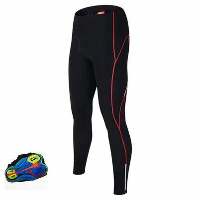 Outdoor Cycling Trousers Men's New Team Road Biking Tights for Man Breathable Comfortable Quick