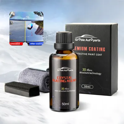9H Liquid Glass Ceramic Car Coating Waterproof Nano Ceramics Car Paint Care Anti-scratch Super Hydrophobic Glass Coating
