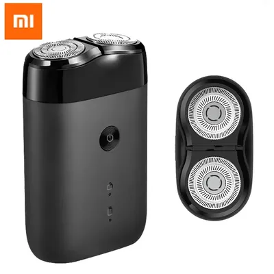 Xiaomi Mijia S100 Electric Shaver Twin Blade Portable Dry Wet Razor Beard Trimmer USB Rechargeable