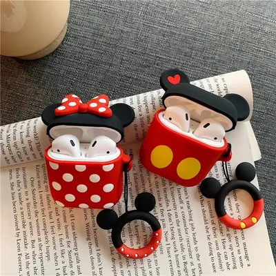 Disney For Airpods Pro 2nd Generation Case,Mickey Minnie Silicone Earphone Anime Cover For Airpods