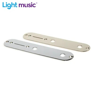 1 Piece Electric Guitar Control Plate Nickel Chrome Color for Tele Guitar Electric Guitar Repair