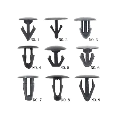 50 Pcs Auto Plastic Sealing Strip Nail for Toyota Honda Fixed Engine Trim Panel Sealing Fastener