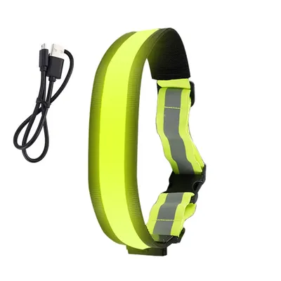 Rechargable Reflective Safty Belt LED Light High Visibility Safty Strap for Night Running Cycling