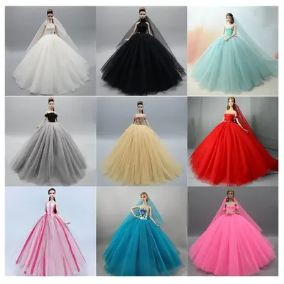 Handmade BABI Doll Clothes Dress Gown for 11.5 inch 30cm Doll Clothes Many Style Gifts for BABI doll accessories