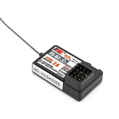 2PCS Flysky FS-A3 AFHDS2A 2.4G 3CH Receiver Extremely Stable In Performance RC Parts for GT2E GT2G