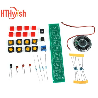 1SET Electronics Electric Piano Organ Module DIY Electronic Kit NE555 For Children's Lab DIY