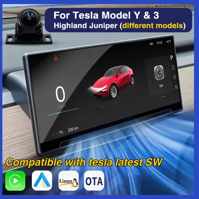 Model 3 Hud for Tesla Model Y Heads Up Display Highland Instrument Panel Cluster Air vent Dashboard Front Camera Driver Monitor