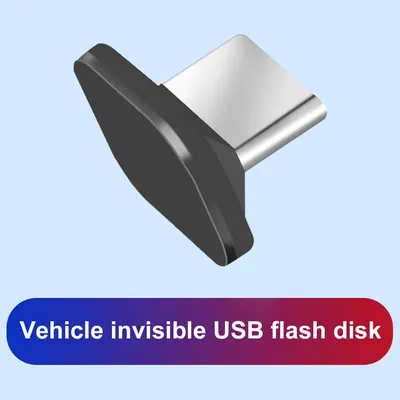 USB2.0 /Type-C Built-in Music Flash 16GB 32GB 64GB Flash Mini Short Car U Disk Pendrive IPX-7