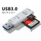 USB 3.0 Card Reader SD TF Card Memory Card Reader 2 IN 1 High Speed Smart Cardreader Adapter For PC