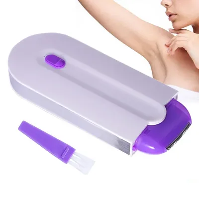 Professional Painless Skin Touch Tactile Hair Trimmer For Women Face Leg Bikini Hand Body Electric