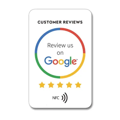 Standard NFC Instagram Google Review Cards Android/iPhone Tap URL Writing Social Business Review