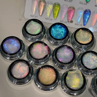 12 Colors Fantasy Fairy Aurora Pinch Gel Multifunctional 5D Gel Nail Salon Nail Building Nail Polish