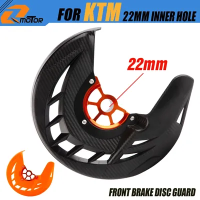 22mm Front Axle Brake Disc Guard For KTM 125 150 200 250 300 350 450 500 SX SXF XC XCF 2015-2023 XCW
