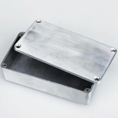 1590B Effects Pedal Enclosure with Screws Aluminum Guitar Effect Cases Holder Replacement Durable