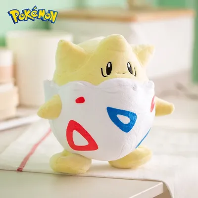 Pokemon Kawaii Togepi Stuffed Toys Cartoon&Cute Plush Dolls Throw Pillow Birthday Gift For Kids