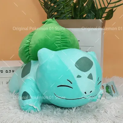 30cm Original Pokemon Plush Bulbasaur Soft Anime Dolls Stuffed Animal Kawaii Throw Pillow Birthday