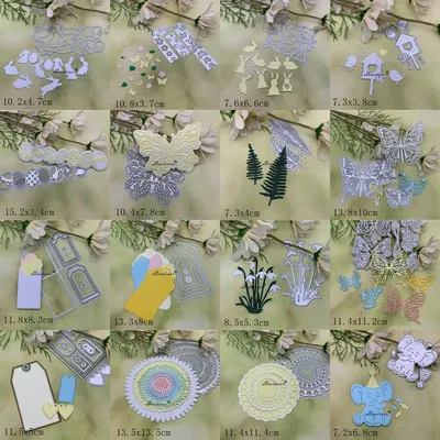 New Series Arrival Metal Cutting Dies Stencils Die Cut for DIY Scrapbooking Album Paper Card Embossing
