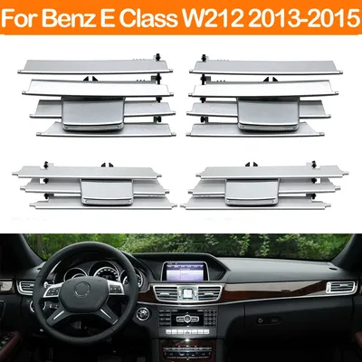 Dash Console A/C Air Vent Outlet Grille Repair Kit For Mercedes Benz E Class Sedan W212 E180 E200