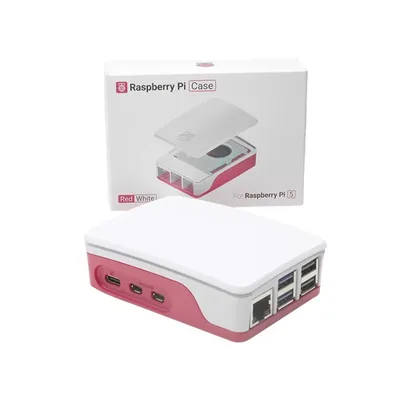 For Raspberry Pi 5 Official Original Case with Temperature Controlled Fan Case Shell Protection Case Box for Raspberry Pi 5