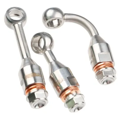 Stainless Steel 304 Hydraulic Reinforced Brake Clutch Oil Hose Line Pipe Banjo Fitting for