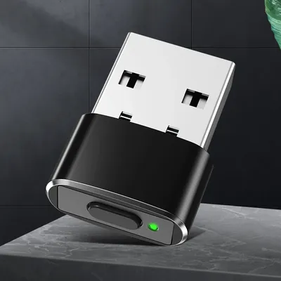 Mini Mouse Jiggler Undetectable Automatic Mover USB Port Shaker Wiggler for Laptop Keeps Computer Awake Simulate Mouse Movement