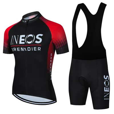 2022 INEOS Grenadier Cycling Jersey Set Men Cycling Clothing Road Bike Shirts Suit Bicycle Bib