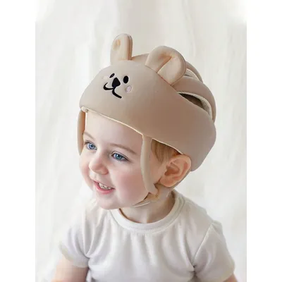 Baby Infant Toddler No Bumps Safety Helmet Head Cushion Bumper Bonnet Baby Head Protector - Baby