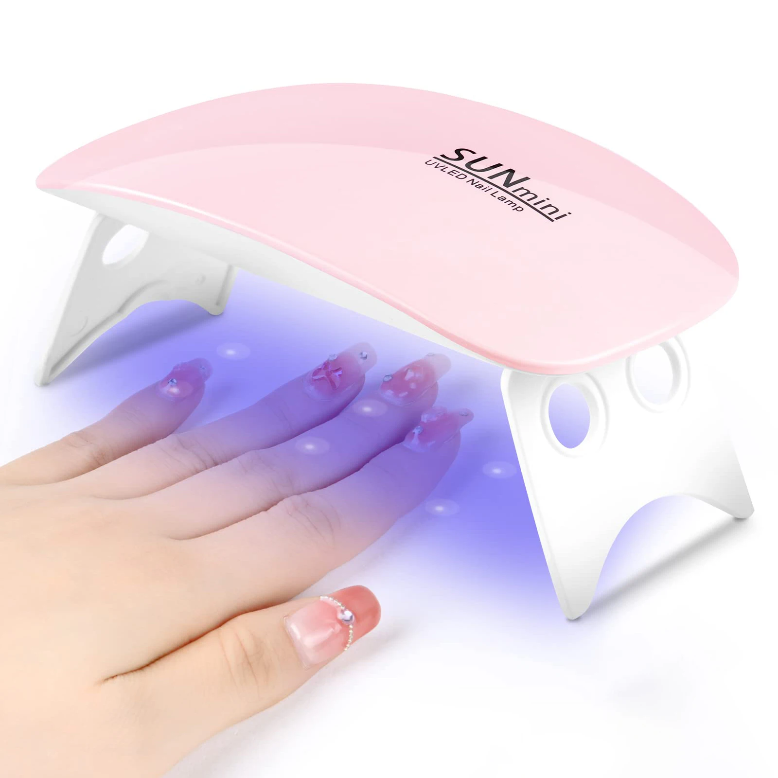LULAA Mini Mouse Gel Nails Polish Drying Lamp USB Nail Phototherapy Machine Professional Manicure Tool Salon Equipment