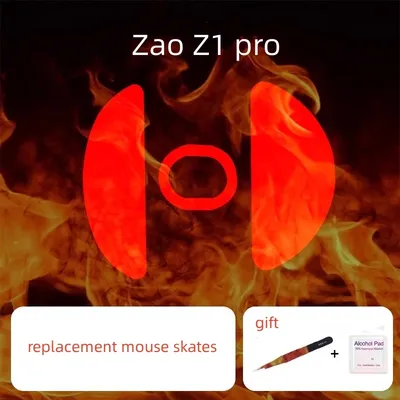 1 Set Ultraglide Mouse Skates For Zao Pin Z1 Pro Control Speed Mouse Feet ICE Version PTFE Mice Glides