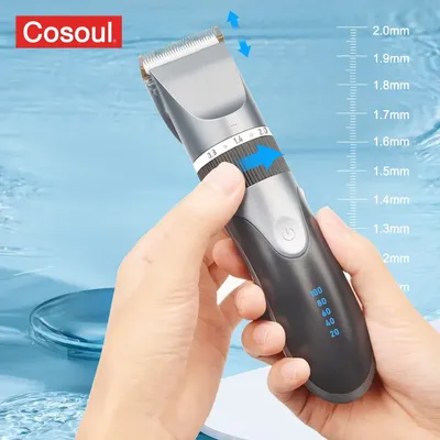 Professional Hair Clipper Electric Barber Hair Trimmers For Men Adults Kids Cordless Rechargeable