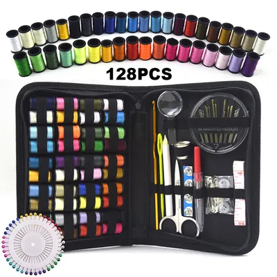 Sewing Kits DIY Multi-function Sewing Box Set for Hand Quilting Stitching Embroidery Thread Sewing