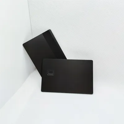 1 PCS Stainless Steel Business Cards with Chip Slots & Magnetic Stripe Metal Membership Access