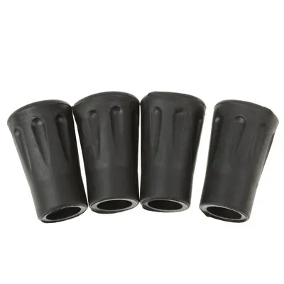 New 4 pcs Replacement Rubber Tips End for Hiking Stick Walking Trekking Poles 4cm