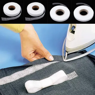 70 Yards Hot Melt Double Sided Sewing Accessory Adhesive Tape Cloth Apparel Fusible Interlining