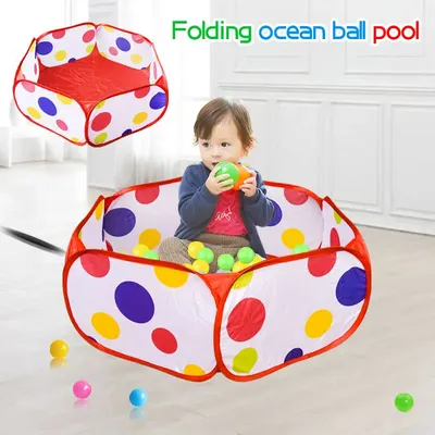 Children's 1m ocean ball pool pet folding tent (without ball)