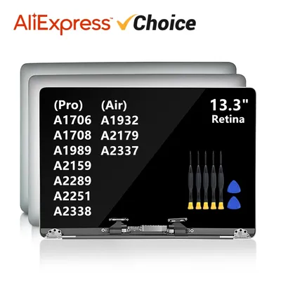 Screen Replacement For Macbook Air/Pro 13.3" A1706 A1708 A1989 A2159 A2289 A2251 A1932 A2179 A2337