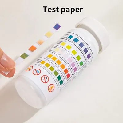 50pcs Multipurpose 5 in 1 Chlorine PH Test Strips SPA Swimming Pool Water Tester Paper Hardness Tool