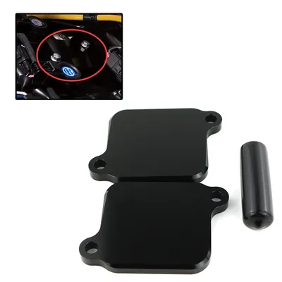 Fit For Suzuki GSXR600 GSX-R750 GSX-R1000 GSXR 1000 GSX-S1000 GSX-S1000F Motorcycle Smog Block Off