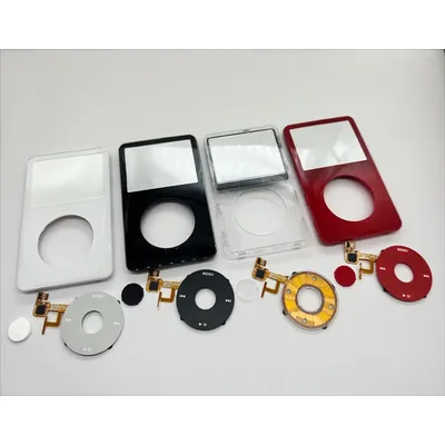 front faceplate housing case cover clickwheel center button various combinations for iPod 5th gen video 30gb 60gb 80gb