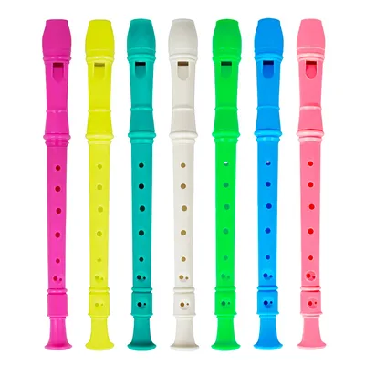 New 8 Holes Recorder Beginner Practice Training Special ABS Opaque Clarinet And Cleaning Stick Set