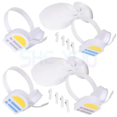 Rin Len Headset Headphone Cosplay Prop Costume Accessory Headwear Headband Hairbands with Hairpins